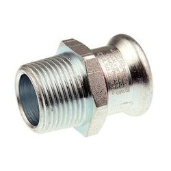 Buderus Logafix C-Stahl Übergangsstück Innen/Außengewinde 22mm x R 3/4" mit M-Kontu... BUDERUS-7738327783 4057749441850 (Abb. 1)