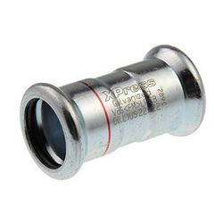 Buderus Logafix C-Stahl Muffe Innen/Innen 15mm mit M-Kontur... BUDERUS-7738327746 4057749441485 (Abb. 1)