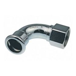 Buderus Logafix C-Stahl Bogen 90 Grad Innen/Innengewinde 35mm x Rp 1" mit M-Kontur... BUDERUS-7738327993 4057749443953 (Abb. 1)