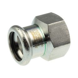 Buderus Logafix Edelstahl Übergangsstück Innen/Innengewinde 54mm x Rp 1 1/2" mit M-... BUDERUS-7738326088 4057749447241 (Abb. 1)