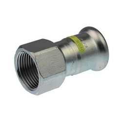 Buderus Logafix Edelstahl Gas Übergangsstück Innen/Innengewinde 22mm x Rp 3/4" mit ... BUDERUS-7738327551 4057749642783 (Abb. 1)