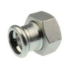 Buderus Logafix Edelstahl Anschlussverschraubung Innen/Innen 15mm x G 3/4" mit M-Ko... BUDERUS-7738326222 4057749448583 (Abb. 1)