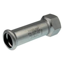 Buderus Logafix Edelstahl Schiebemuffe Innen/Innen 22mm x Rp 3/4" mit M-Kontur... BUDERUS-7738326297 4057749449184 (Abb. 1)