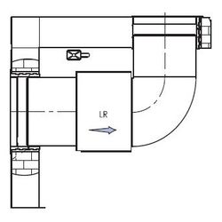 Buderus Logaplus Paket LKP700-4 oben Paket Luftkanäle für WLW196iIR 6-8... BUDERUS-7739615460 4057749929389 (Abb. 1)