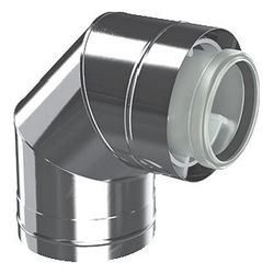 Buderus Bogen konzentrisch DN 125/185 87, Edelstahl... BUDERUS-7746900982 4047416139388 (Abb. 1)