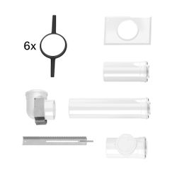 Buderus Grundbausatz DO-S, d. 80/125mm für Wärmeerzeuger mit KAS nach hinten... BUDERUS-7738112749 4062321056414 (Abb. 1)
