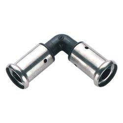 Buderus Pressfitting Standard PVDF Winkel 90 Grad 20x20mm, Presskontur BE... BUDERUS-7738334099 5414764022683 (Abb. 1)