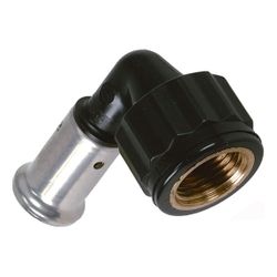 Buderus Pressfitting Standard PVDF Winkel 90 Grad Innengewinde 20mm x 3/4", Pressko... BUDERUS-7738334112 5414764039797 (Abb. 1)