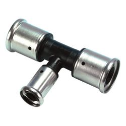 Buderus T-Stück reduziert 32x20x32mm PVDF Pressfitting, Presskontur BE... BUDERUS-7738334138 5414764009578 (Abb. 1)