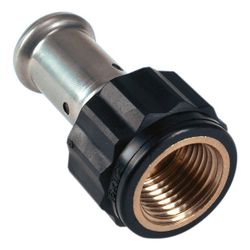 Buderus Übergang Innengewinde 26mm x 1" PVDF Pressfitting, Presskontur BE... BUDERUS-7738334192 5414764021440 (Abb. 1)