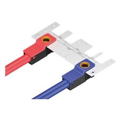 Buderus Wall Box Blau/Rot, 1/2" Innengewinde x 16mm, Brass Pressfitting, Presskontu... BUDERUS-7738334244 5414764336155 (Abb. 1)