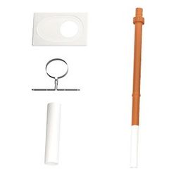Buderus Grundbausatz DO, d. 110/160mm für Wärmeerzeuger mit KAS nach oben, Rot... BUDERUS-7738113089 4062321260286 (Abb. 1)