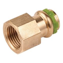 Buderus Logafix Rotguss Übergangsstück Innen/Innengewinde 15mm x Rp 3/4" mit V-Kont... BUDERUS-7738326999 4057749638731 (Abb. 1)