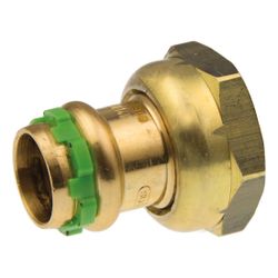 Buderus Logafix Rotguss Anschlussverschraubung Innen/Innen 42mm x G 1 3/4" mm mit V... BUDERUS-7738327230 4057749641045 (Abb. 1)