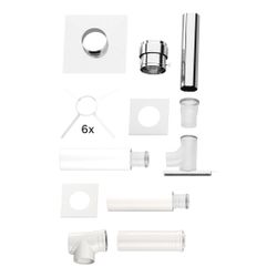 Buderus Grundbausatz GA-K C93x, DN 110/160 x DN 125, GA-K im Schacht, Erweiterung a... BUDERUS-7739621033 4062321580230 (Abb. 1)