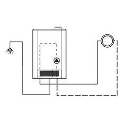 Buderus Logaplus Paket W26, Gas-Brennwertgerät GB172i.2-24 T50, BC400, Aufputz... BUDERUS-7739621326 4062321601065 (Abb. 1)