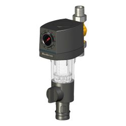 Buderus Logafix Rückspülfilter 1 1/4" mit drehbarem Anschlussstück 1,5-16bar, max. ... BUDERUS-7738306432 4051516295233 (Abb. 1)