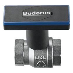 Buderus Logafix Kugelhahn 3/4" PN 40 Messing vernickelt... BUDERUS-7738342205 4062321593902 (Abb. 1)