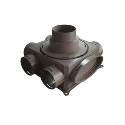 Buderus Logaplus Luftverteilpaket RR85W 75er Rundrohrsystem bis 85m2 Wand... BUDERUS-7739619931 4062321400897 (Abb. 1)