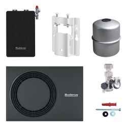 Buderus Logaplus WLW-5 MB A H ODU5, HW-Set HYC25, MAG18l für Gas-Brennwertgerät GB1... BUDERUS-7739623584 4062321877385 (Abb. 1)
