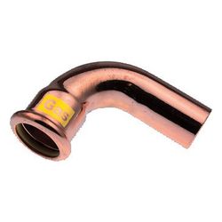 Buderus Logafix Kupfer Gas Bogen 90 Grad Innen/Außen 42mm mit M-Kontur... BUDERUS-7738326850 4057749637338 (Abb. 1)