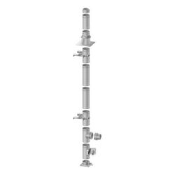 Buderus Logafix DW NW 250 Gesamtpaket BU/DW 5m Abgassystem, Edelstahl... BUDERUS-7747220273 4051516991562 (Abb. 1)