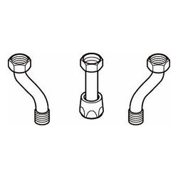 Buderus Adapterset AV für Vaillant Geräte Heizungs- und Gasseitig... BUDERUS-87095200 4051516790134 (Abb. 1)