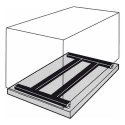 Buderus Kesselunterbau für GE315 6 Glieder... BUDERUS-5093032 4010009946496 (Abb. 1)