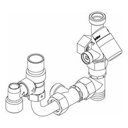 Buderus Armaturen-Set Sanitär 10bar GB172T/152T... BUDERUS-7124030 4010009096702 (Abb. 1)