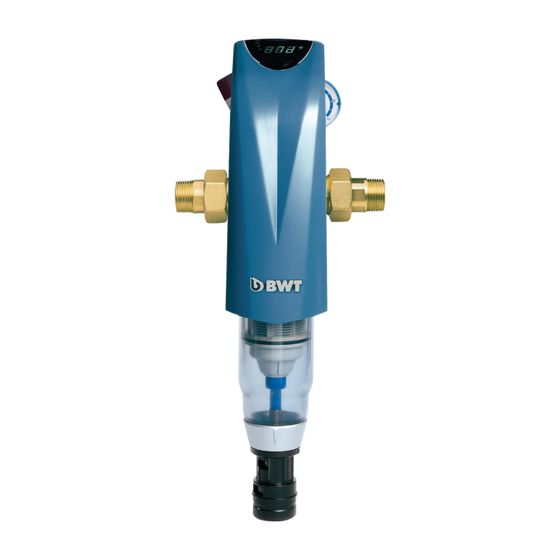 BWT Infinity A Filter Hauswasserstation 1" automatischer Rückspülfiter mit Zeitsteuerung, inkusive Schnellanschlussmodul DR