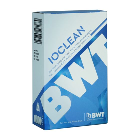 BWT Ioclean 4 Tabletten in einer Faltschachtel