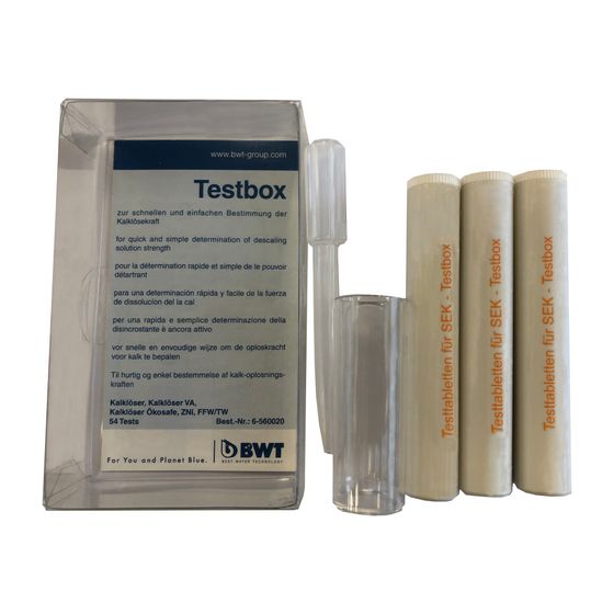 BWT Prüfgerät SEK-Testbox Kalklösekraft-Bestimmung