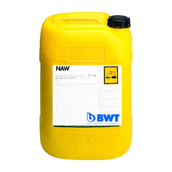 BWT Passievierung NAW, 20 kg Nachbehandlung von Metalloberflächen