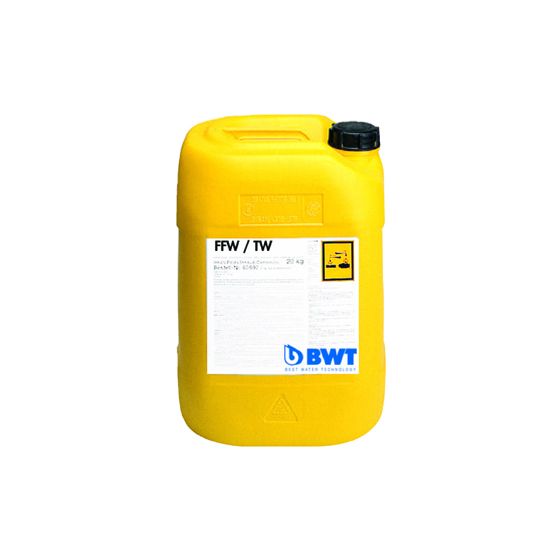 BWT Schnellentkalker Kalklöser FFW/ZN, flüssig, zur Kalk- und Rostlösung nach VDI 2035, 20kg, 60977