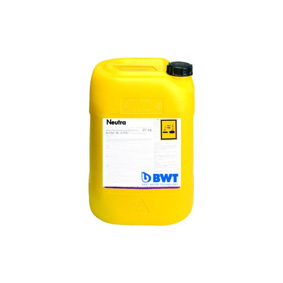 BWT Neutralisationsmittel Neutra flüssig, zur Neutralisation verbrauchter Lösemittel, 25kg, 60991