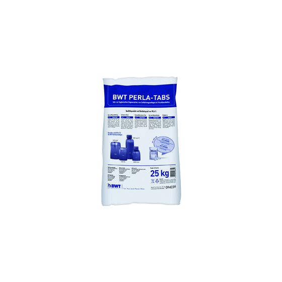 BWT Regeneriermittel Perla Tabs Siedesalz, Tablettenstruktur 25mm, 25kg, 94239