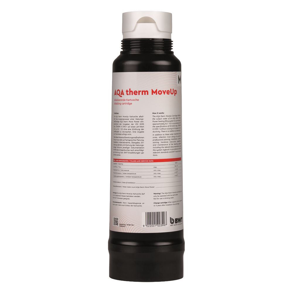 BWT Alkalisierungskartusche AQA therm MoveUp, 1.000L, 360l/h, 1-6 bar, 4-30 Grad C, 1256... BWT-125626477 9022001003997 (Abb. 2)