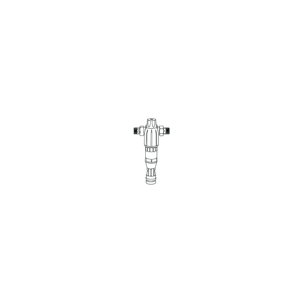 BWT Rückspülfilter Bolero RF 1 1/2" DN 40, 10,5m3/h, PN 16, Messing bleifrei, 240mm, DVG... BWT-125665643 9022000024801 (Abb. 4)