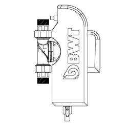 BWT Abscheider AQA therm SLA 5/4 Schlamm-Luftabscheider... BWT-50259 9022000804199 (Abb. 1)