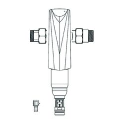 BWT Infinity A Filter RF 1 1/4" automatischer Rückspülfilter inkl. Schnellanschlussmodul... BWT-10607 9022000014925 (Abb. 1)