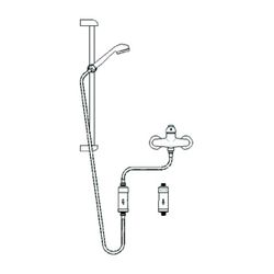 BWT Sicherheitsfilter B-Safe Universal, G 1/2", max 800l/h, PN 6, 23206E... BWT-23206E 4050808232062 (Abb. 1)