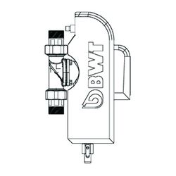 BWT Schlamm-Luftabscheider AQA therm SLA, 3/4" DN 20, PN 10, max 90 Grad, 184mm, 50260... BWT-50260 9022000104183 (Abb. 1)