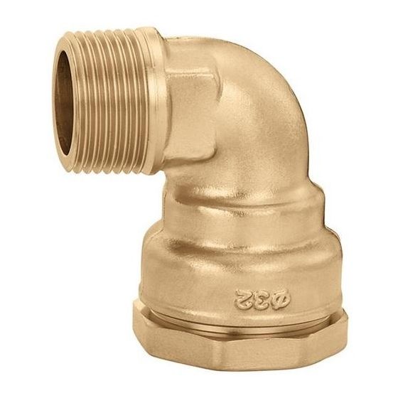 Caleffi Winkelverschraubung 867 Messing 20x1/2Z AG