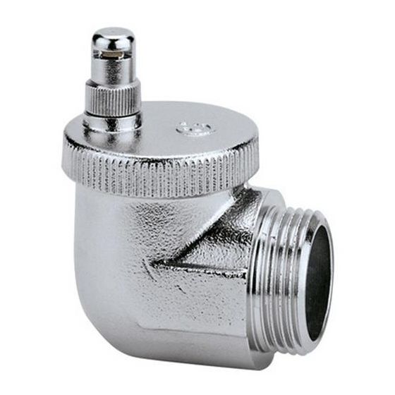 Caleffi autom. Schnellentlüfter AERCAL m Aquastop, vc 1/2Z