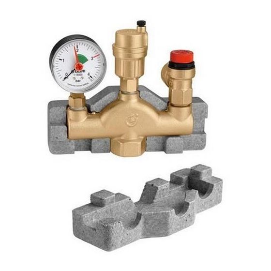 Caleffi Kesselgruppe HEIZCAL 1Z IG m Isolierung bis 50 kW