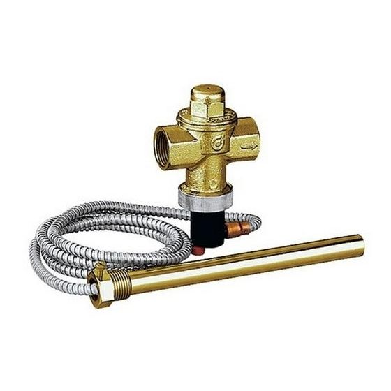 Caleffi Ablaufsicherung thermisch, Kapillarrohr 1300mm 3/4Z