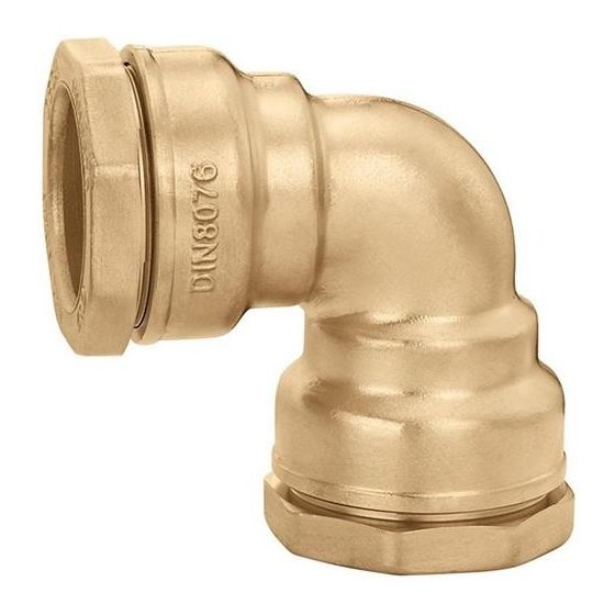 Caleffi Winkelverschraubung 866 Messing 63mm