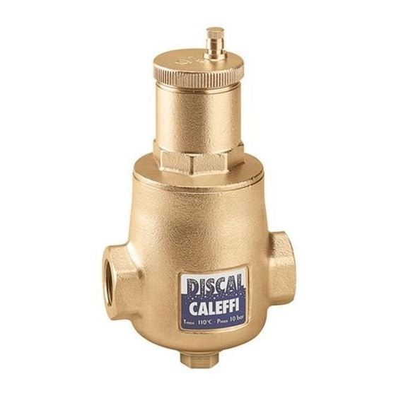Caleffi Luftabscheider DISCAL MS m Entleerungsstutzen 1 1/4 IG