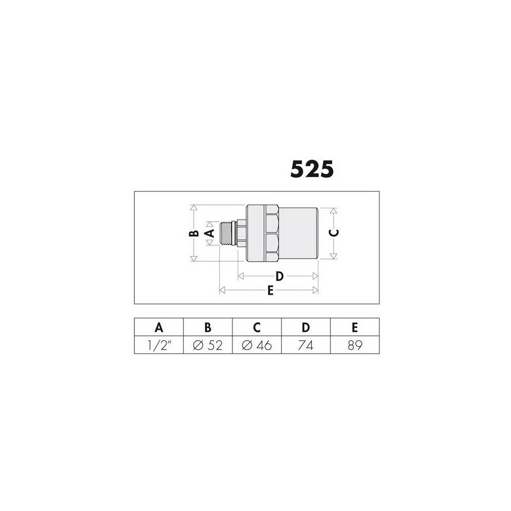 Caleffi Wasserschlagdämpfer MS, vc 1/2Z... CALEFFI-525040 8016615012712 (Abb. 4)