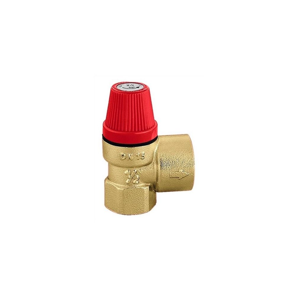 Caleffi Membran-Sicherheitsventil 1/2Zx3/4Z 3 bar... CALEFFI-532043 8016615037135 (Abb. 1)